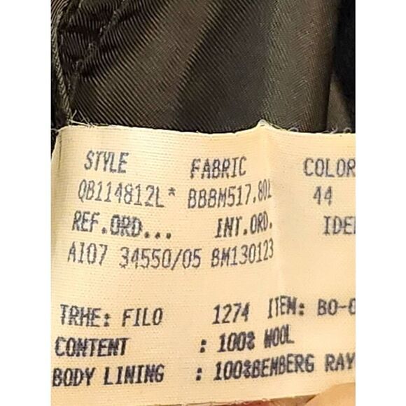 Brooks Brothers Madison men Wool Blazer 44L 3 button single vent MADE IN ITALY - Picture 7 of 11